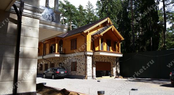 Строительство комбинированных домов из пеноблоков и дерева
