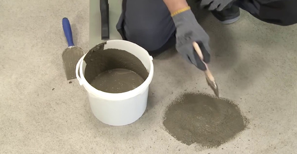 Восстановление защитного слоя бетона плит перекрытия