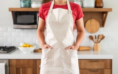 Какой фартук сделать на кухне: от классических решений до смелых экспериментов