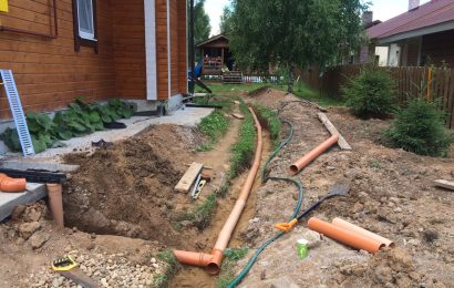 Обустройство ливневой канализации на дачном участке своими руками